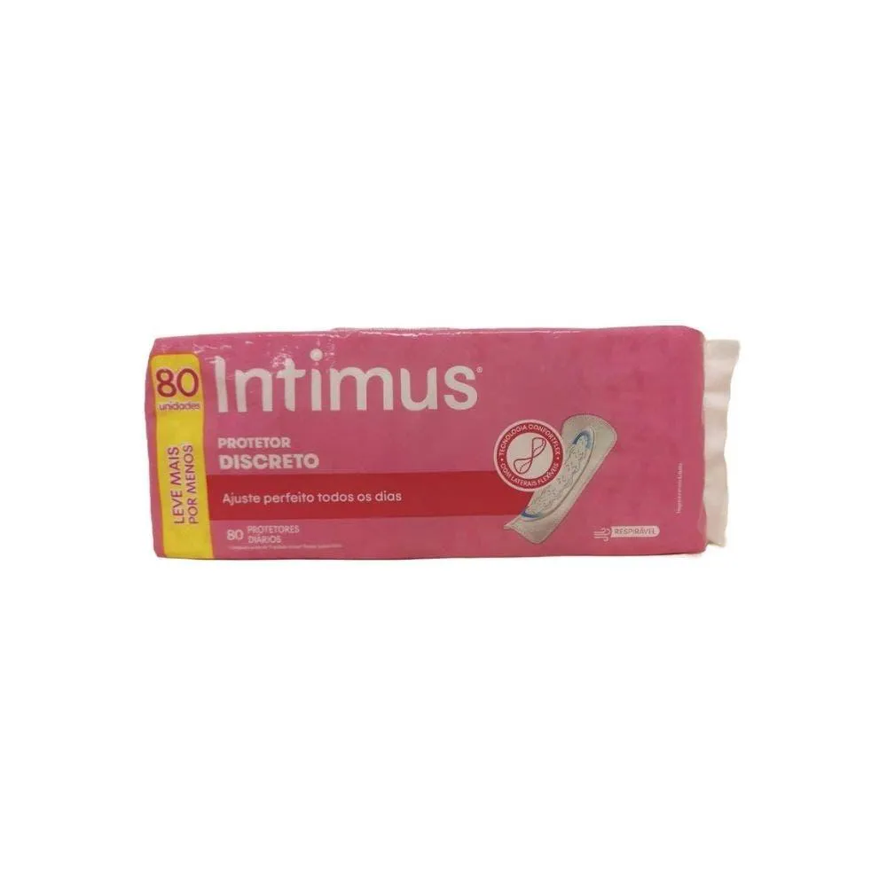 PROTETOR DIáRIO INTIMUS ULTRA FLEXIVEL LV80