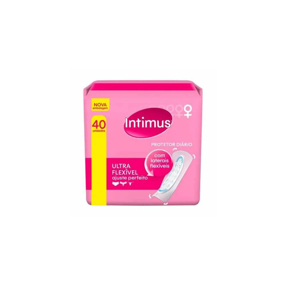 PROTETOR DIáRIO INTIMUS ULT FLEX LV40 PG30