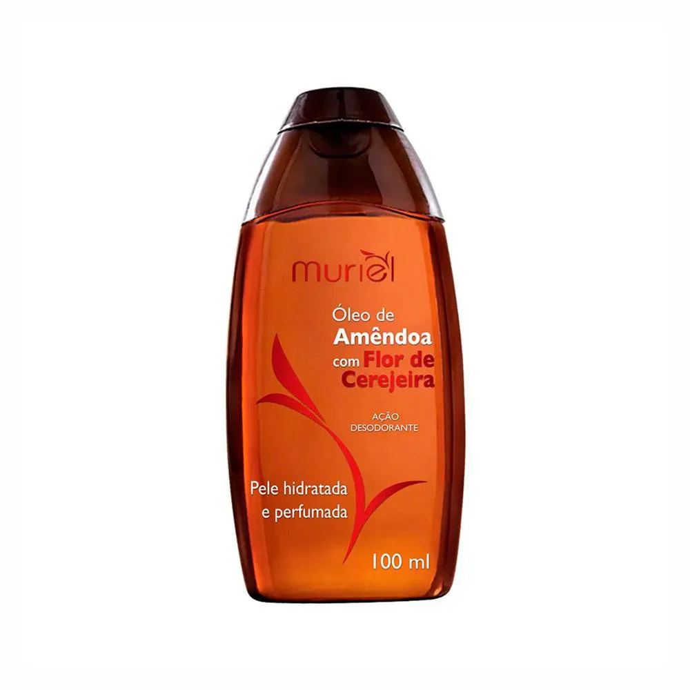 ÓLEO CORPORAL MURIEL AMêNDOAS COM CEREJEIRA 100ML
