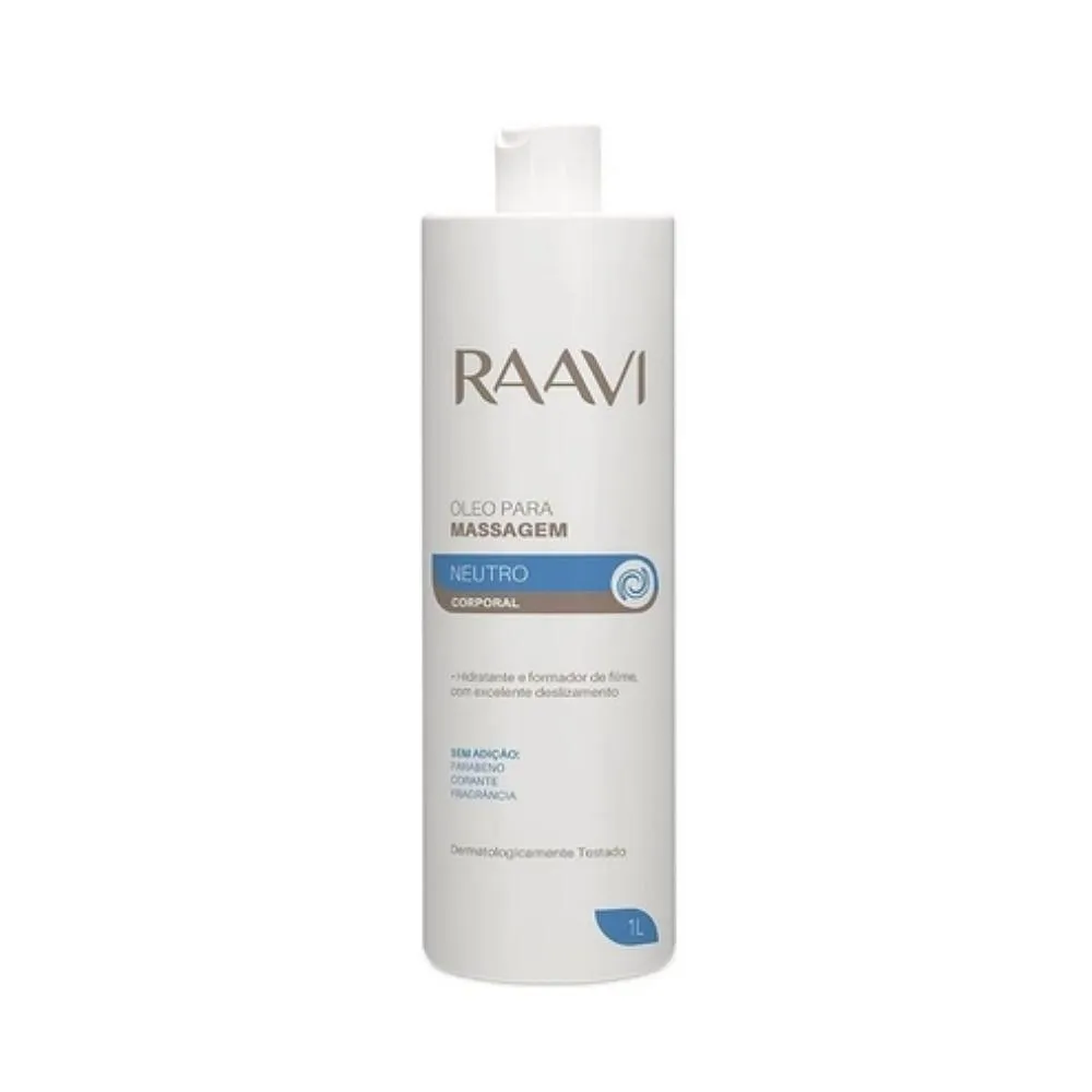 ÓLEO MASSAGEM RAAVI NEUTRO 1LT PA0466