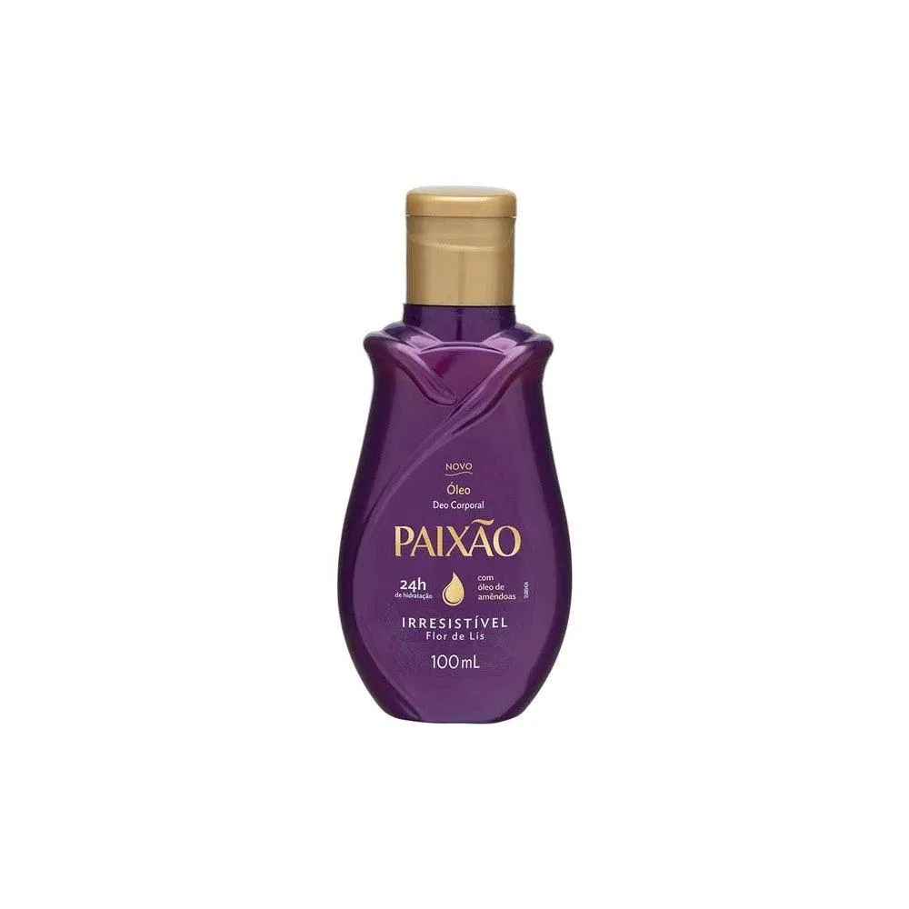ÓLEO CORPORAL PAIXãO IRRESISTíVEL FLOR LIS 100ML