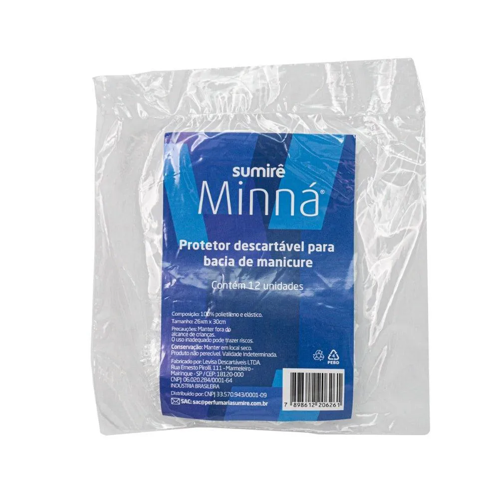 PROTETOR BACIA MANICURE MINNá 12UN