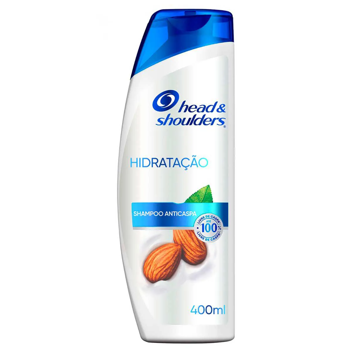 Shampoo Anticaspa Head & Shoulders Hidratação Óleo de Amêndoas 400ml