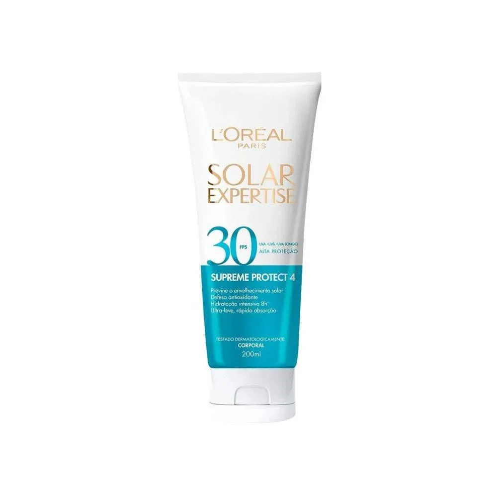 PROTETOR SOLAR L´ORéAL PARIS FPS30 SUPREME PROTETOR 200ML