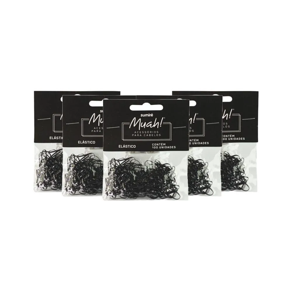 KIT ELáSTICO MUAH SILICONE P (5 UNIDADES)