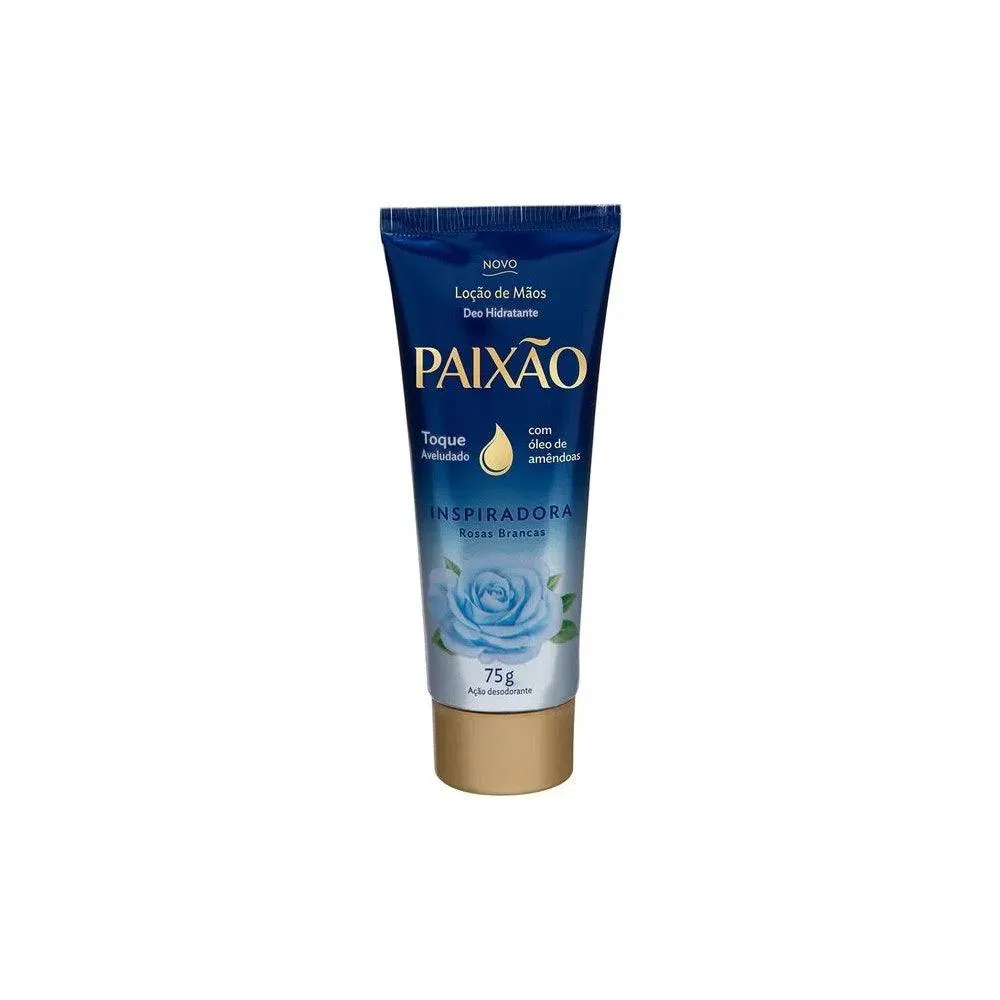 LOçãO HIDRATANTE MãO PAIXãO INSPIRADORA ROSAS 75G