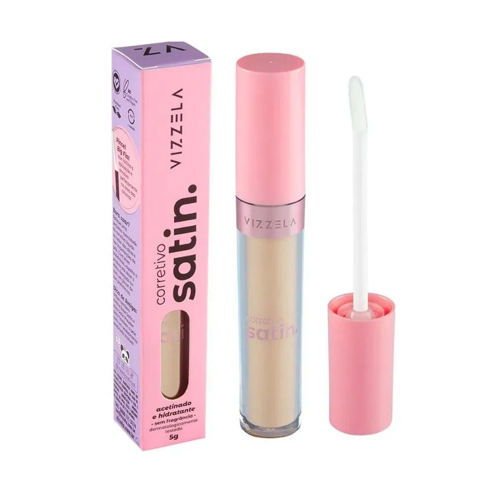 CORRETIVO LíQUIDO VIZZELA SATIN COR 04 5GR