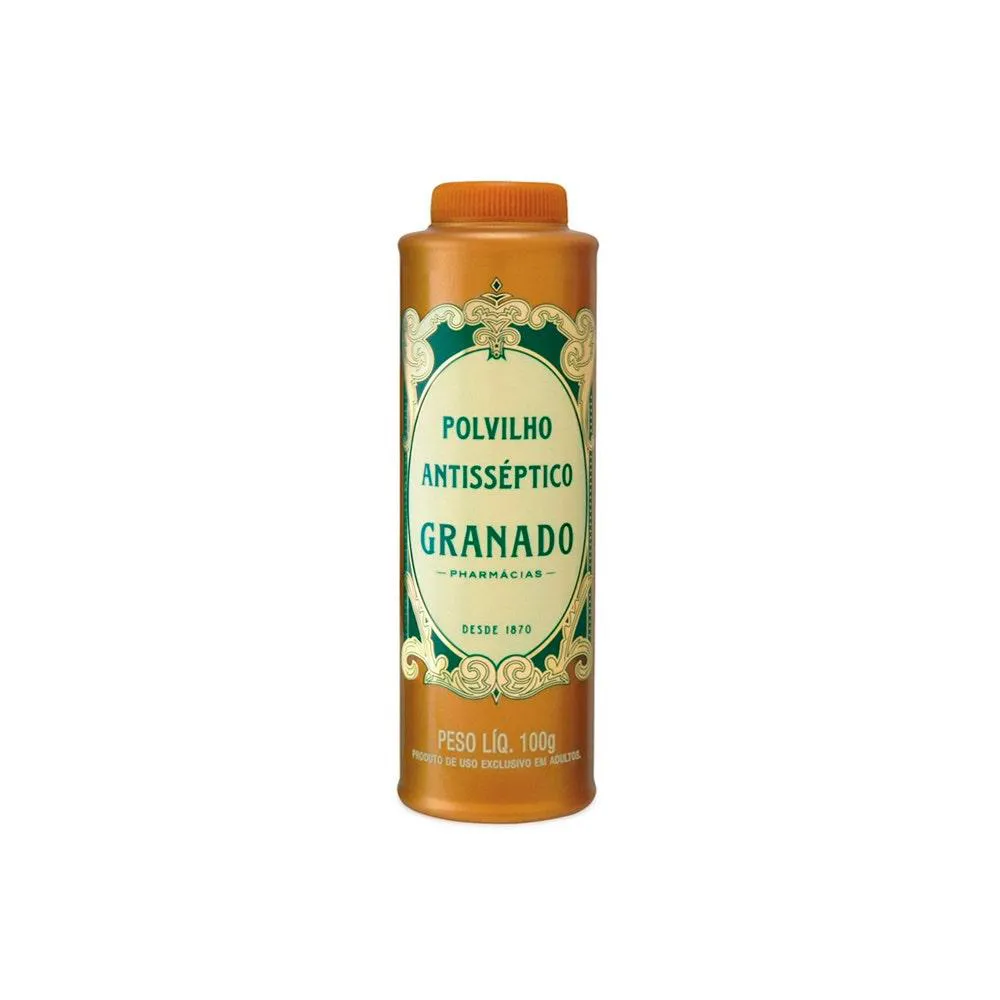 TALCO PARA PéS GRANADO ANTISSEPTICO 100G