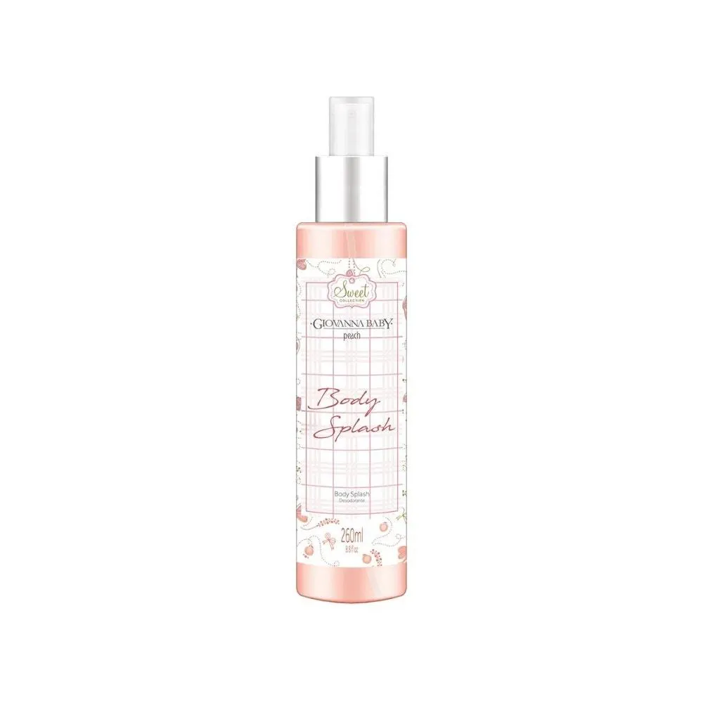 BODY SPLASH GIOVANNA BABY CORPORAL BABY PEACH 260ML