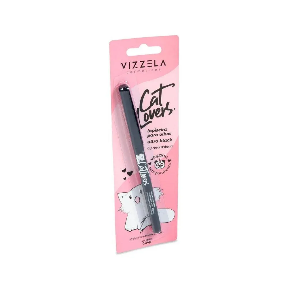 LAPISEIRA OLHOS VIZZELA CAT LOVERS ULTRA BLACK