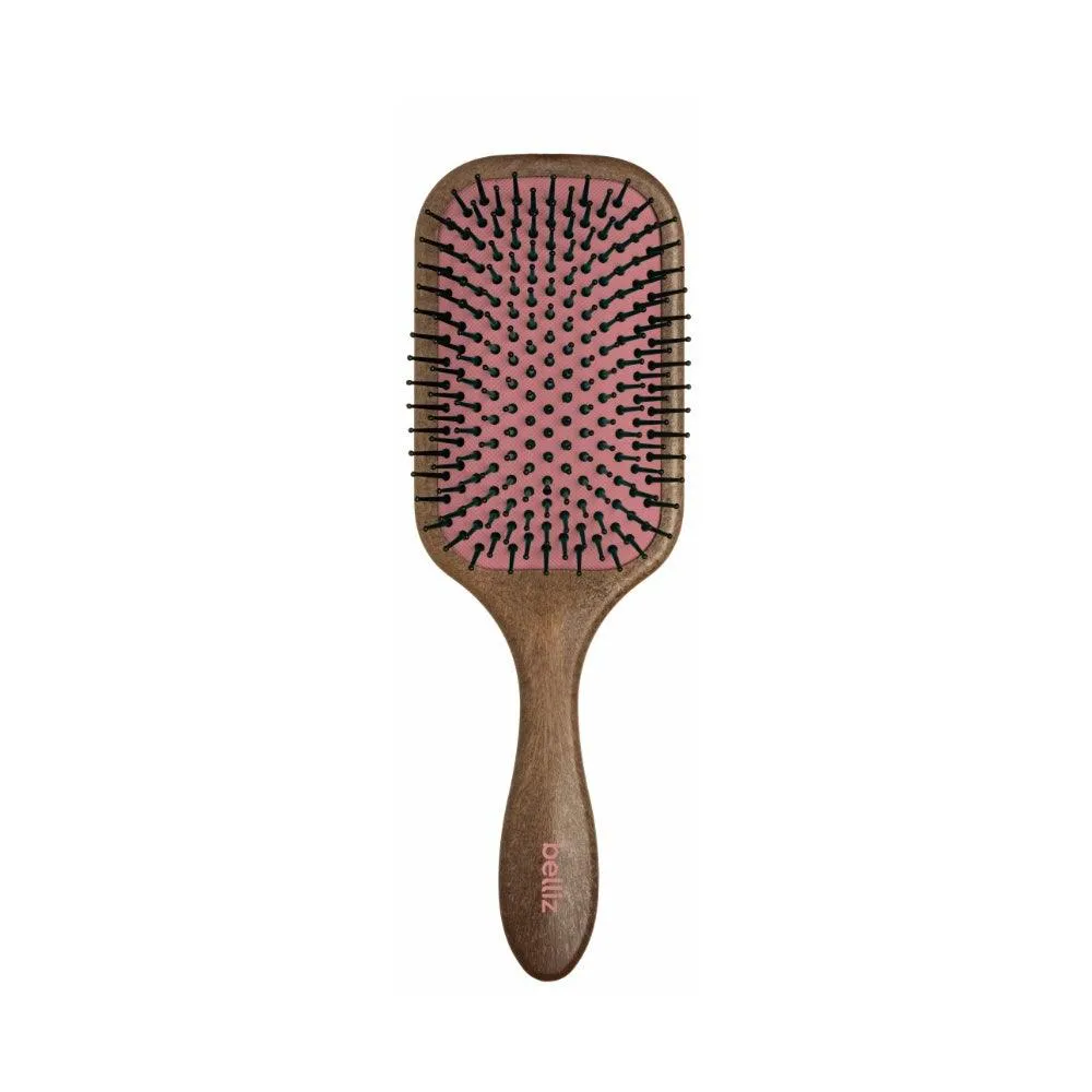 ESCOVA DE CABELO BELLIZ RAQUETE WOODGRAIN