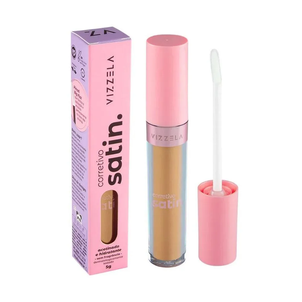 CORRETIVO LíQUIDO VIZZELA SATIN COR 09 5GR