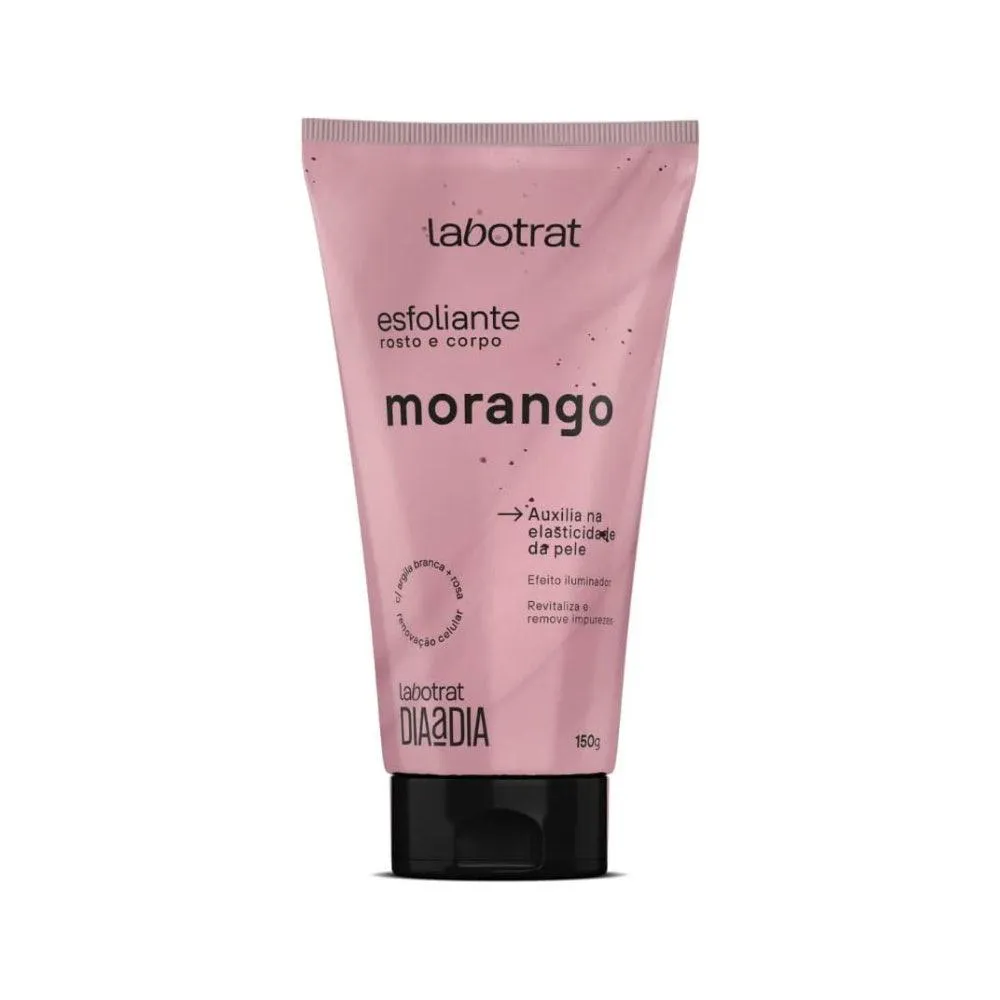 ESFOLIANTE CORPO E ROSTO LABOTRAT MORANGO 150GR