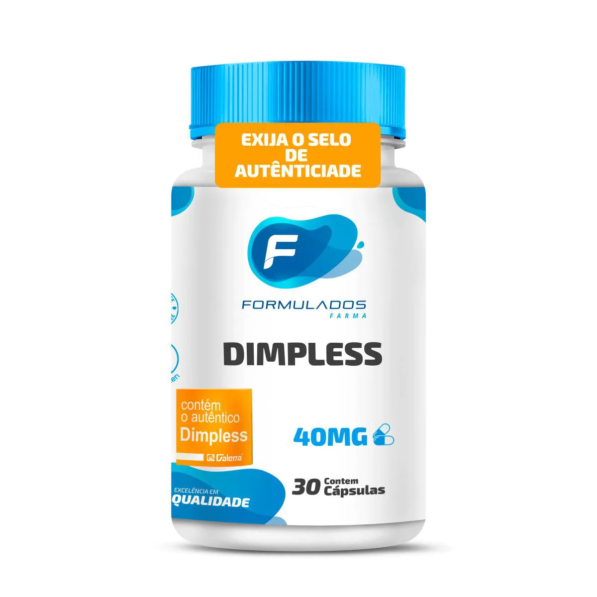 Dimpless Supplement ANTI-CELULITE (DIMPLESS) 40MG 30 CáPSULAS 947254 | Drogasil