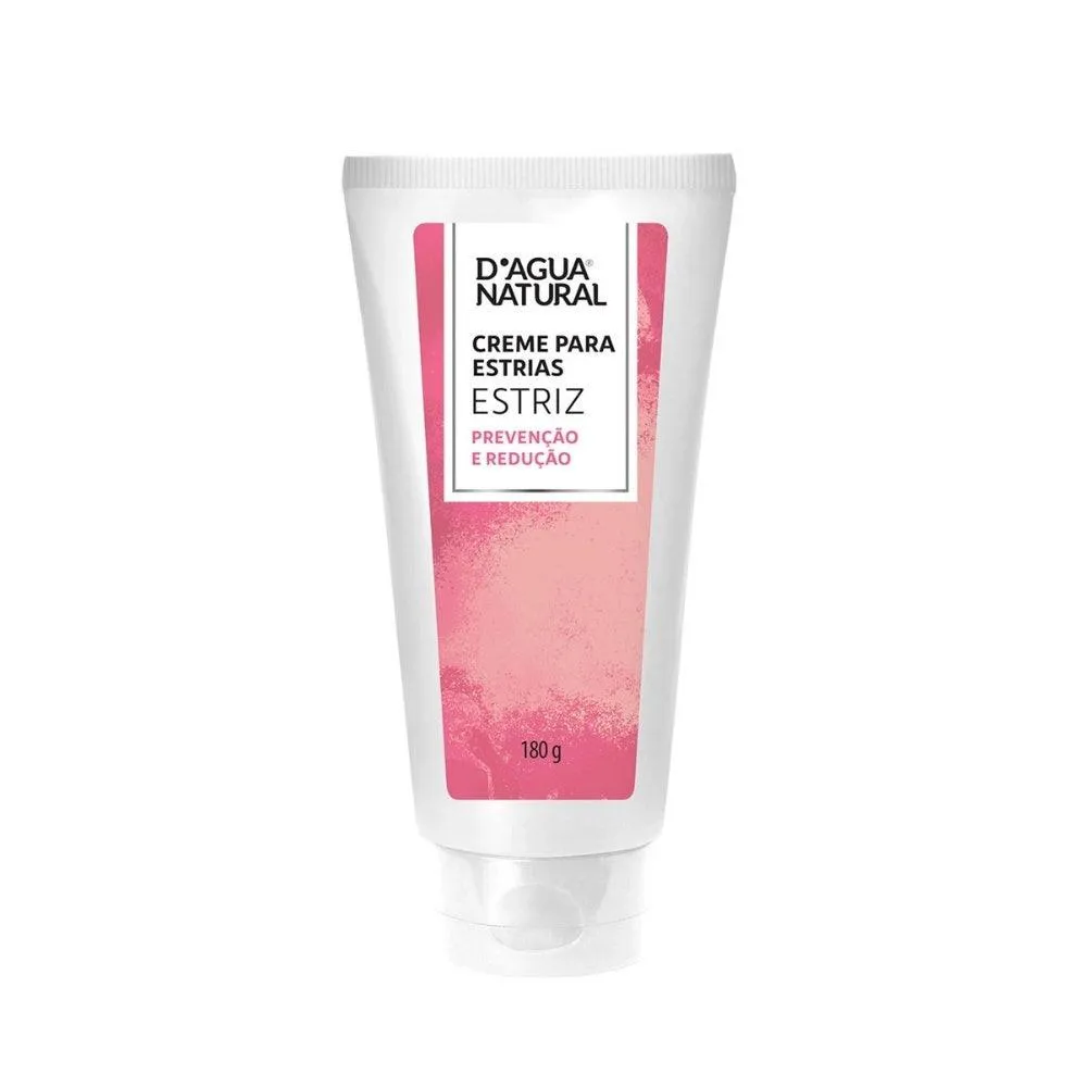 CREME DE MASSAGEM ANTI-ESTRIAS HOMECARE ESTRIZ D´AGUA NATURAL 180GR