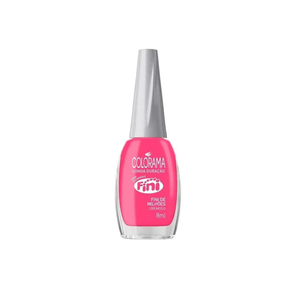ESMALTE COLORAMA COLEçãO FINI CREMOSO FINI DE MILHõES 8ML