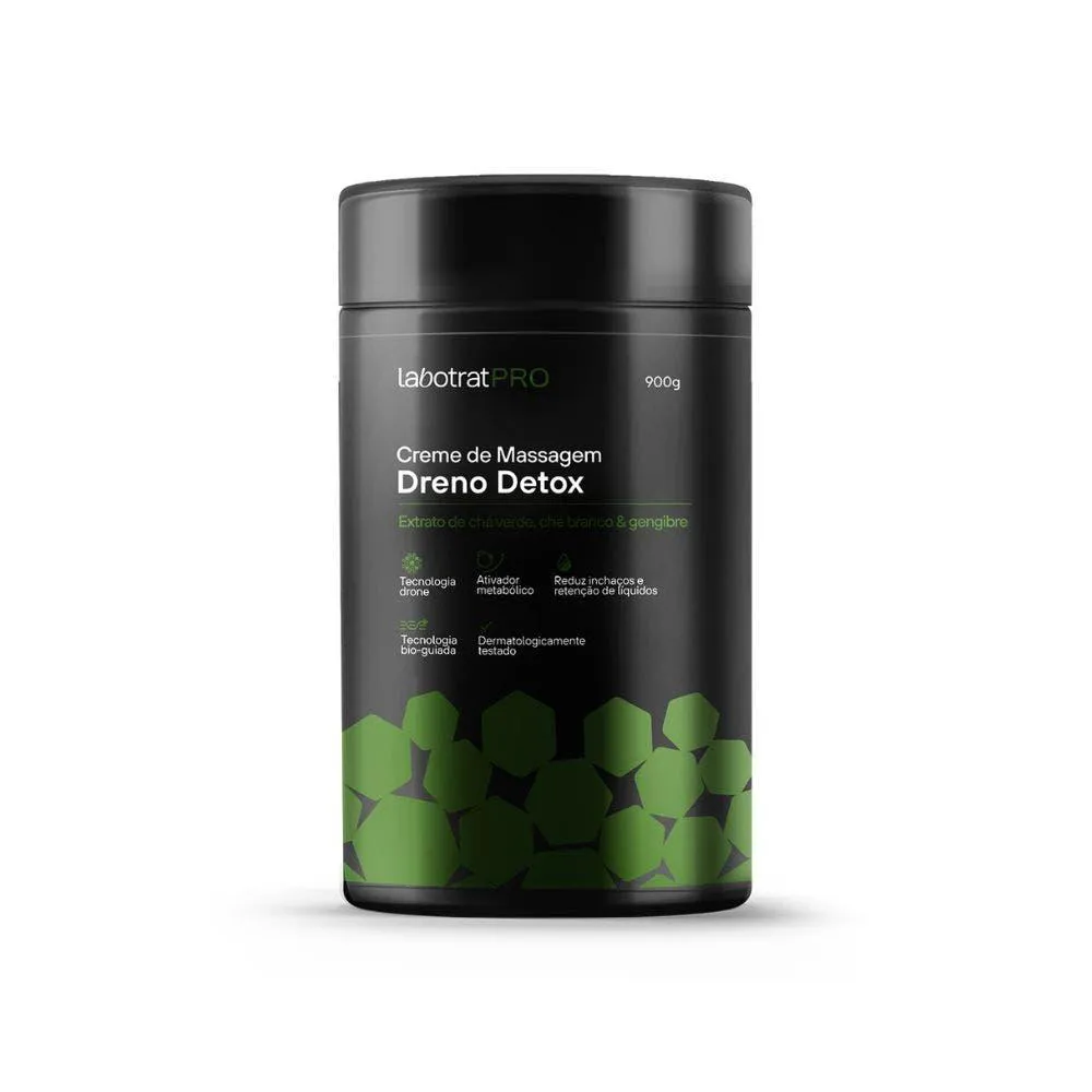 CREME DE MASSAGEM LABOTRAT PRO DRENO DETOX 900GR