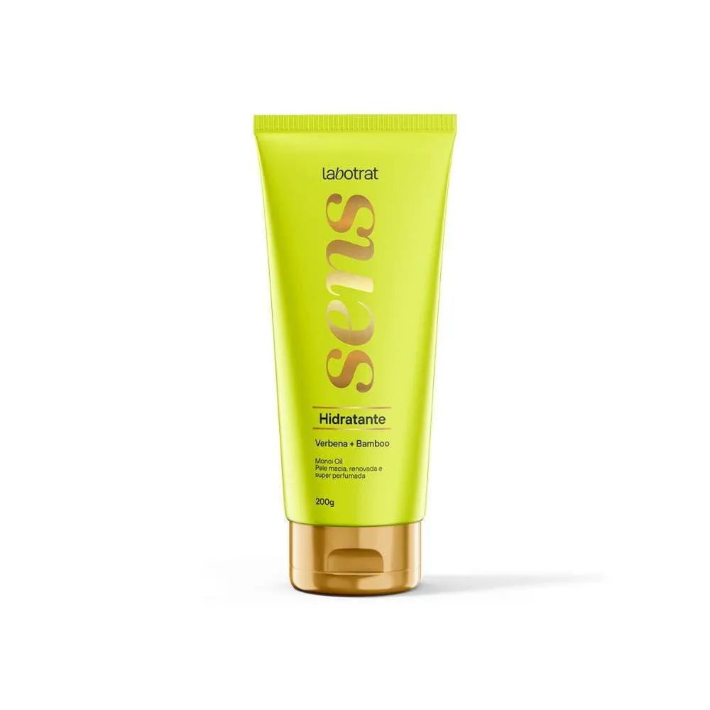 CREME HIDRATANTE LABOTRAT VERBENA E BAMBOO SENS 200GR