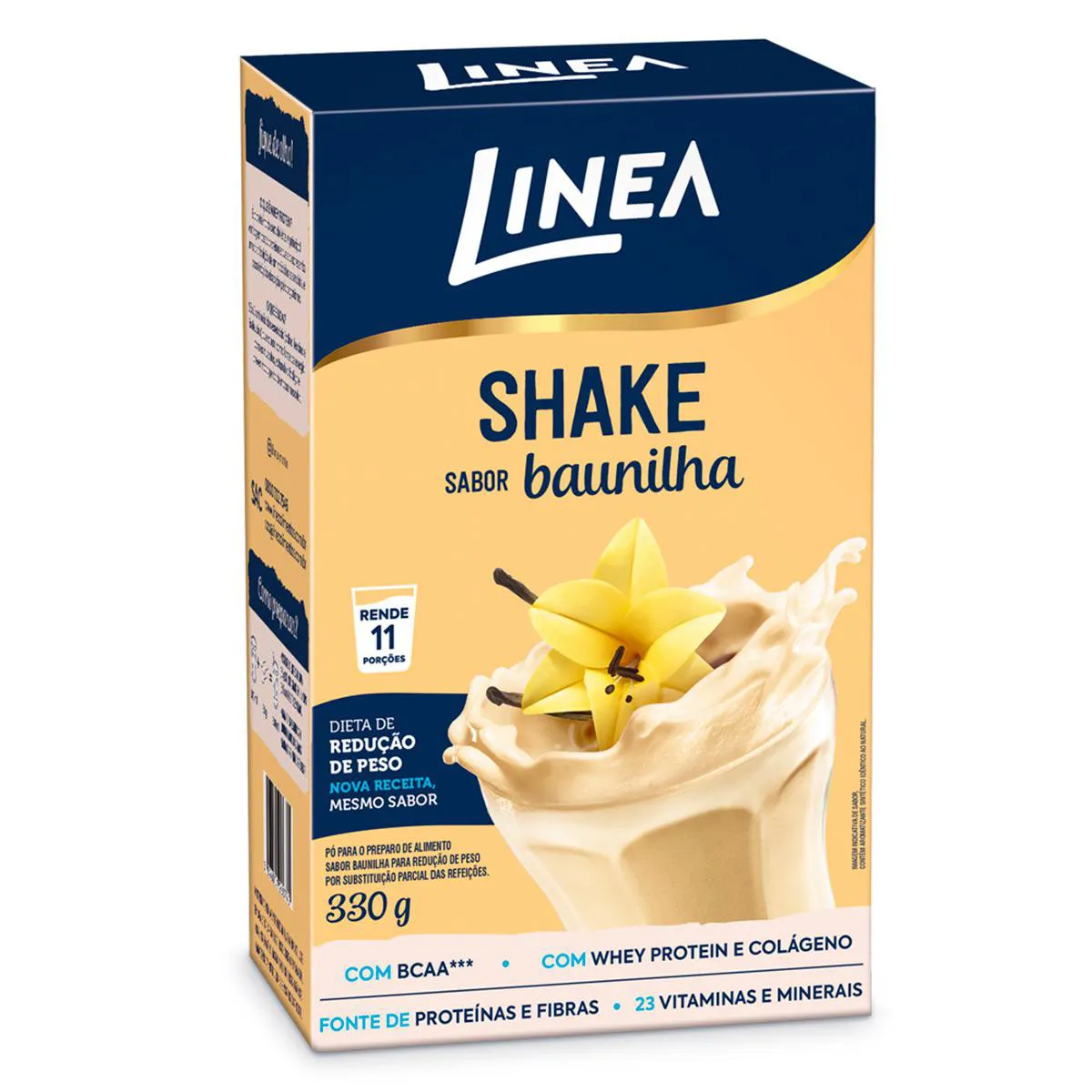 Linea Shake Sabor Baunilha 330g