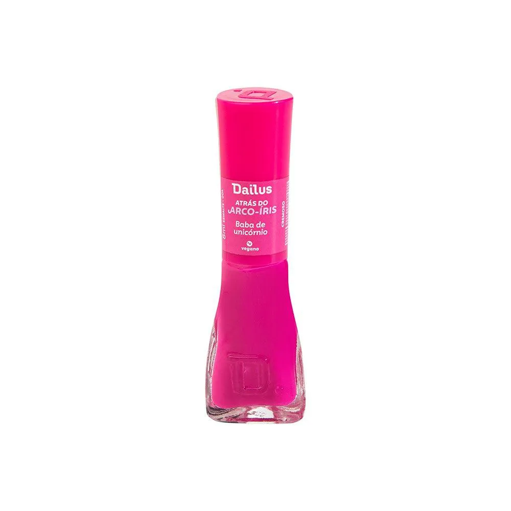ESMALTE DAILUS CREMOSO COLEçãO ATRAS DO ARCO ÍRIS -  BABA DE UNICóRNIO