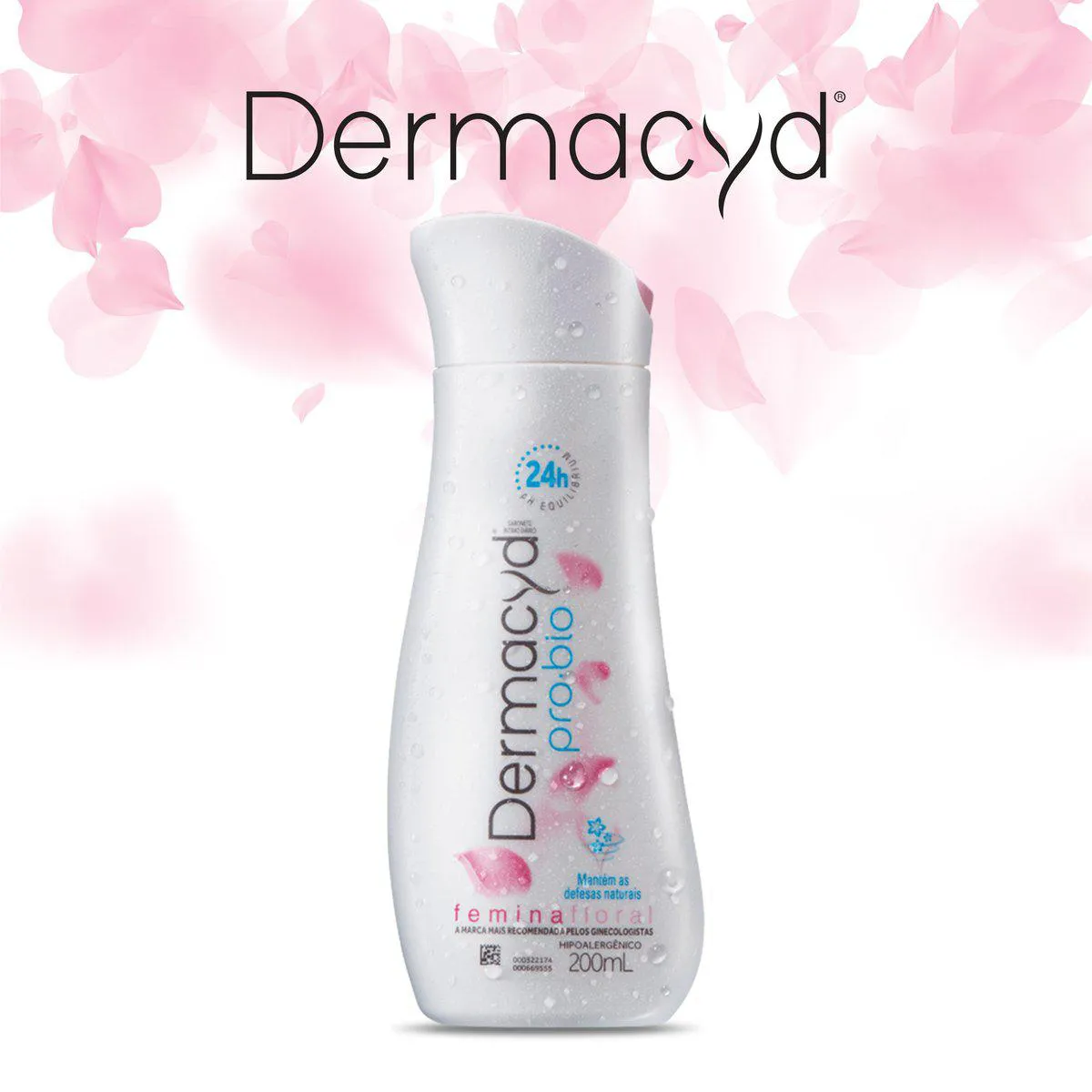 Sabonete Líquido Íntimo Dermacyd Femina 200ml | Droga Raia