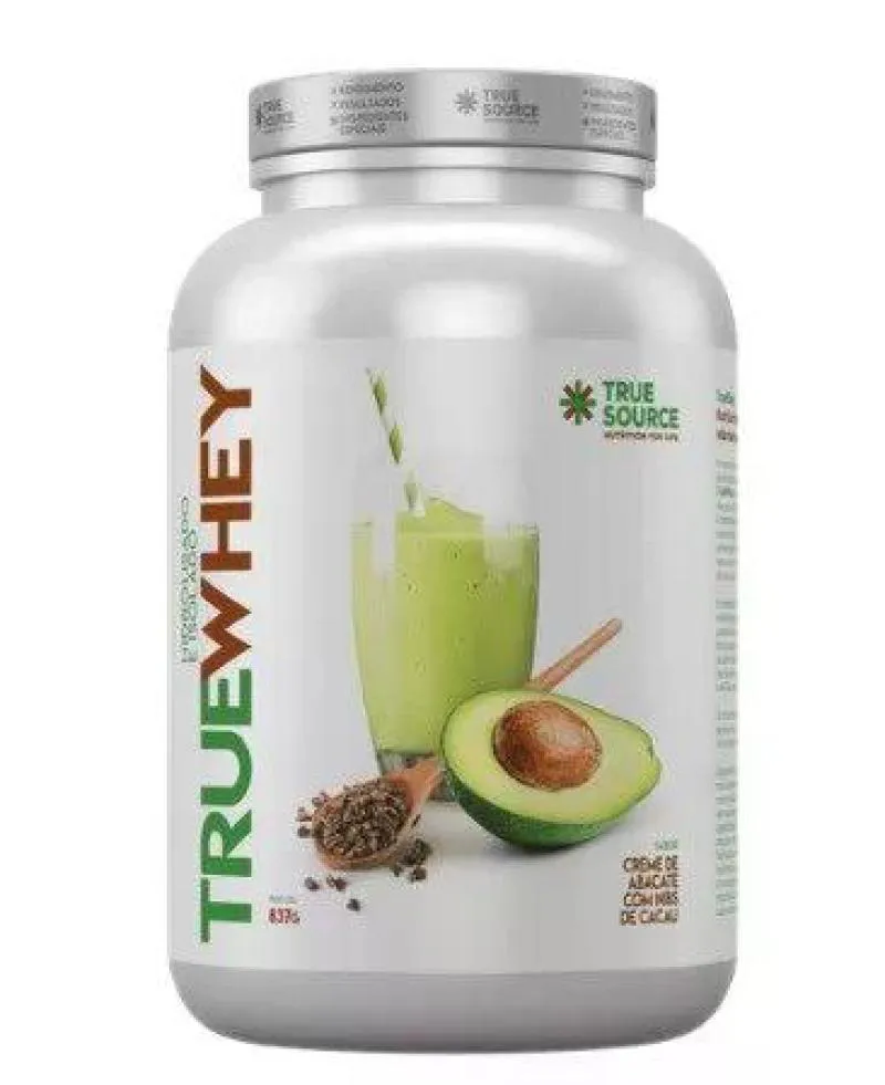 WHEY TRUE SOURCE CREME DE ABACATE COM NIBS DE CACAU 837G