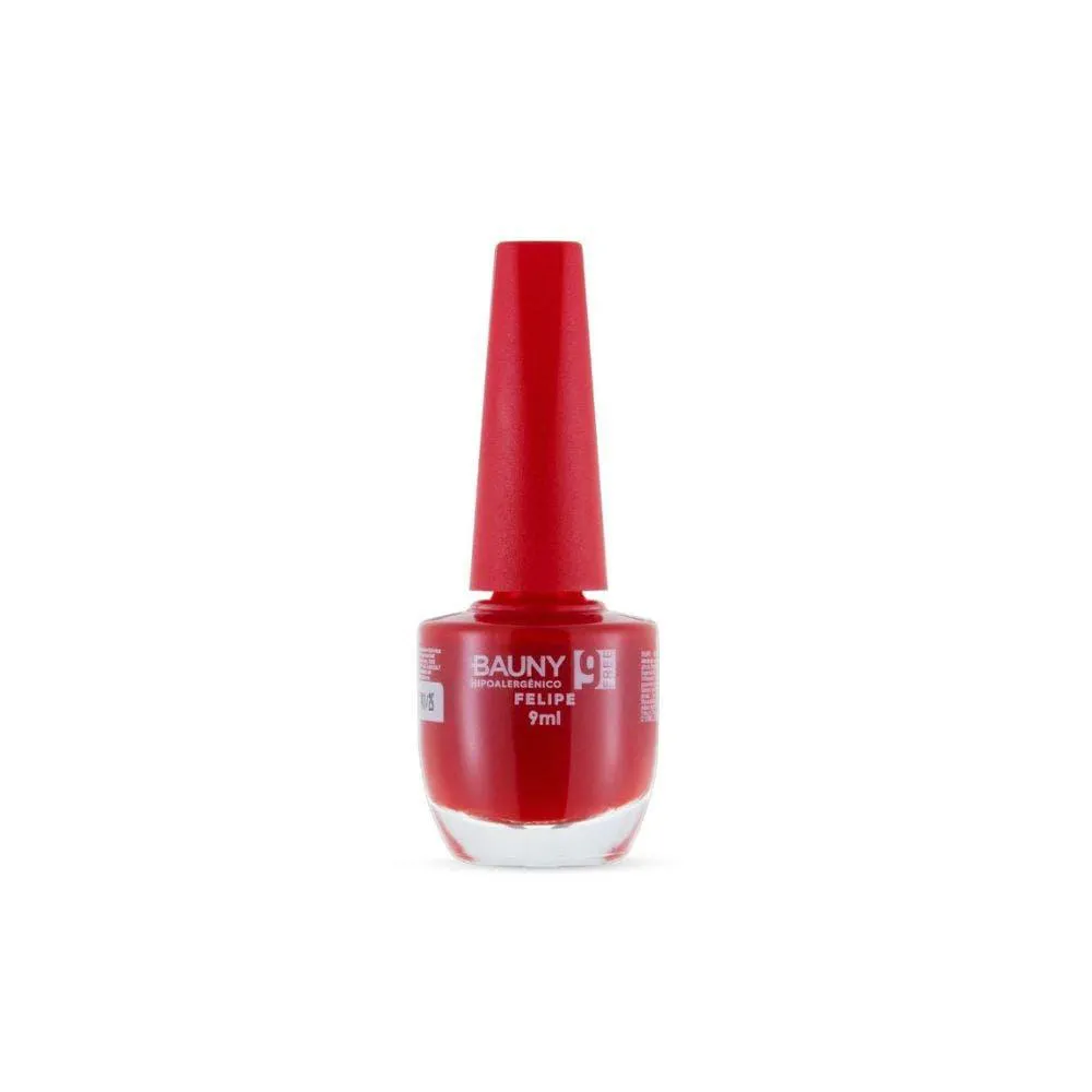 ESMALTE BAUNY COSMéTICOS CREMOSO FELIPE 9FREE 9ML