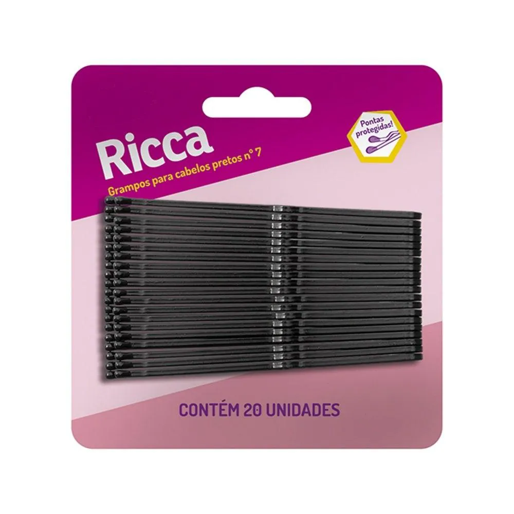 GRAMPO RICCA N.7 C/20 PRETO