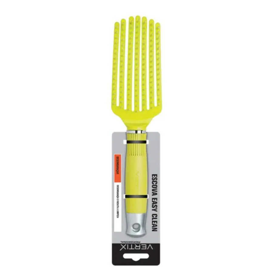 ESCOVA DE CABELO PROFESSIONAL EASY CLEAN MéDIA ´