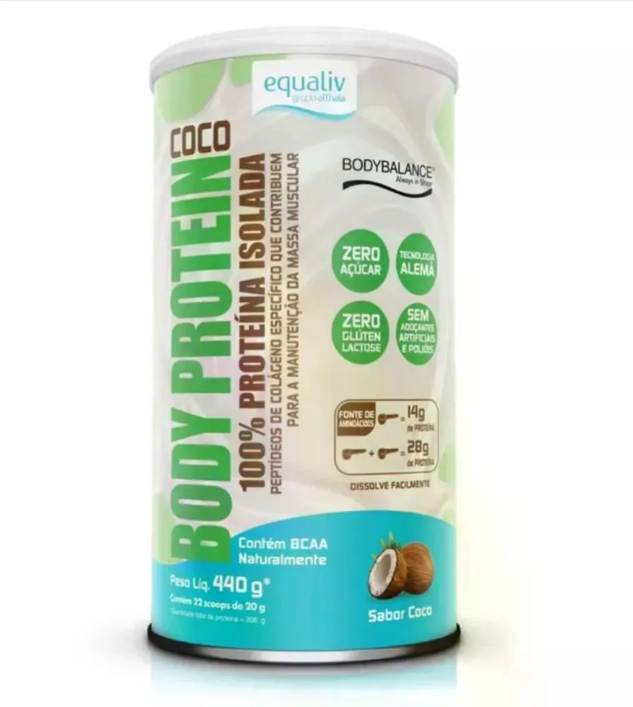 Proteína Isolada Equaliv Body Protein Coco 440g