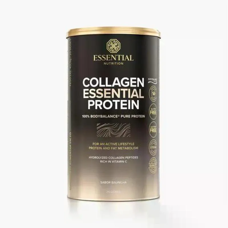 COLLAGEN PROTEIN ESSENTIAL NUTRITION BAUNILHA 417G