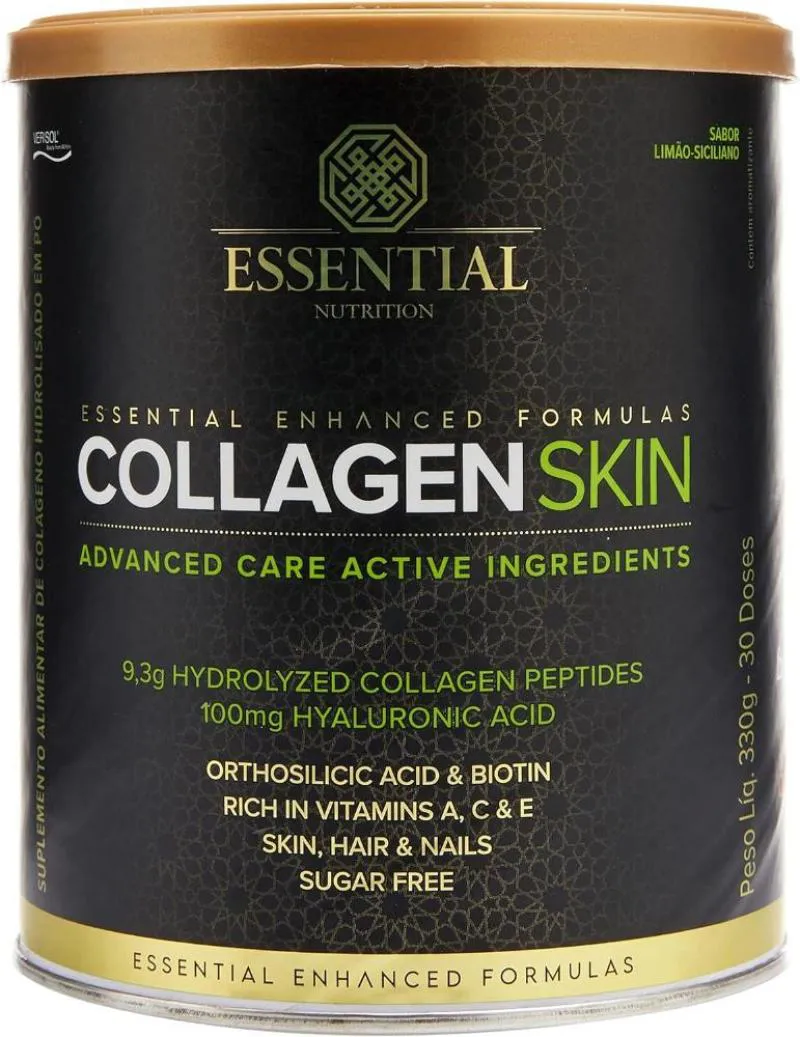 COLLAGEN SKIN ESSENTIAL NUTRITION LIMAO SICILIANO 330G