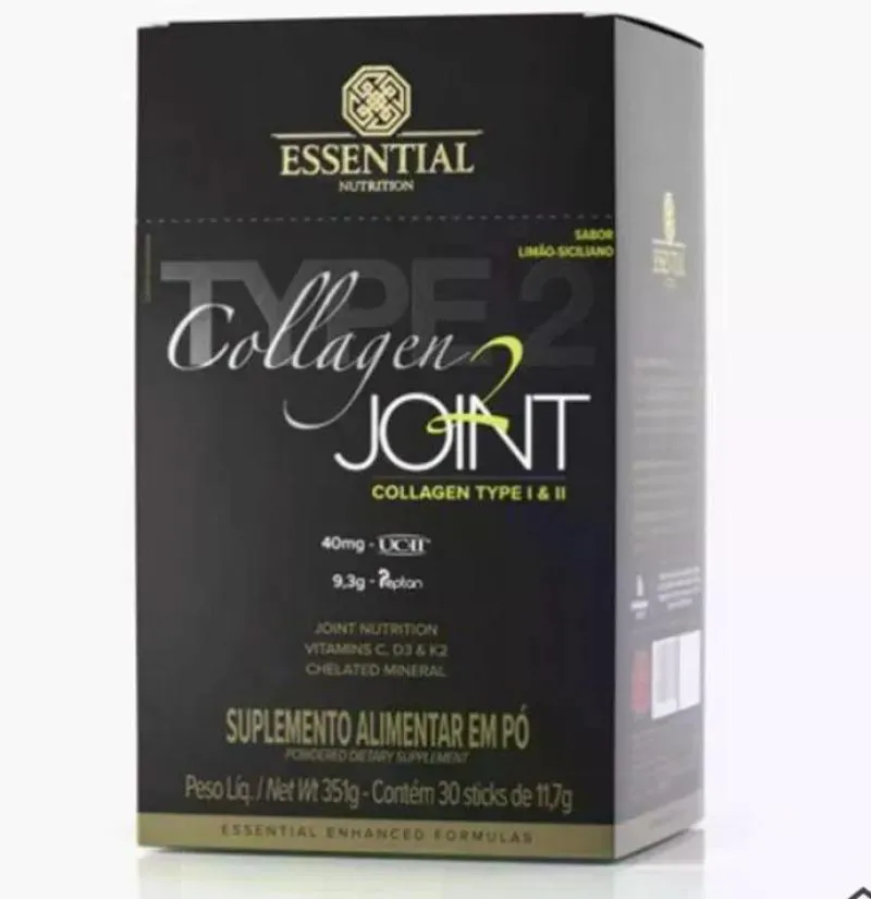 COLLAGEN JOINT ESSENTIAL NUTRITION LIMAO 351G C 30 SACHêS