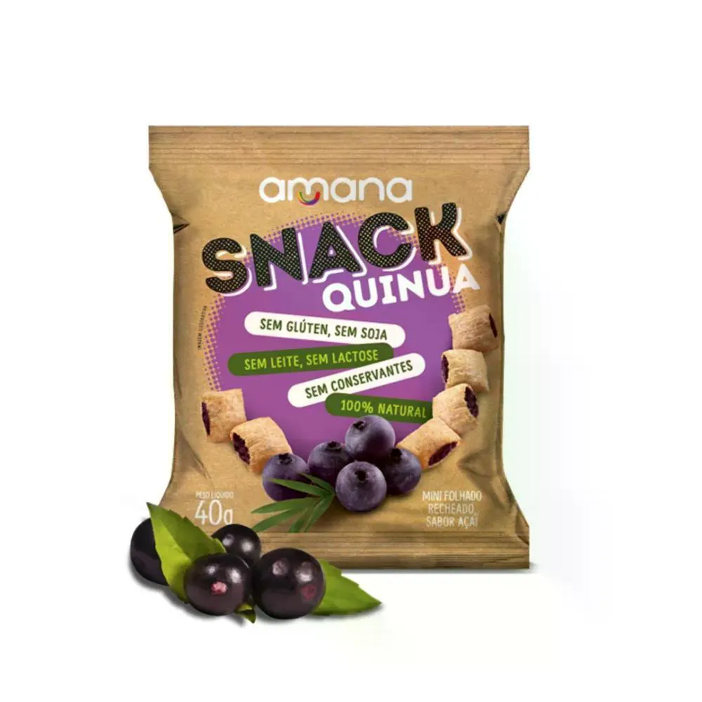 AMANA SNACK AçAI 40G