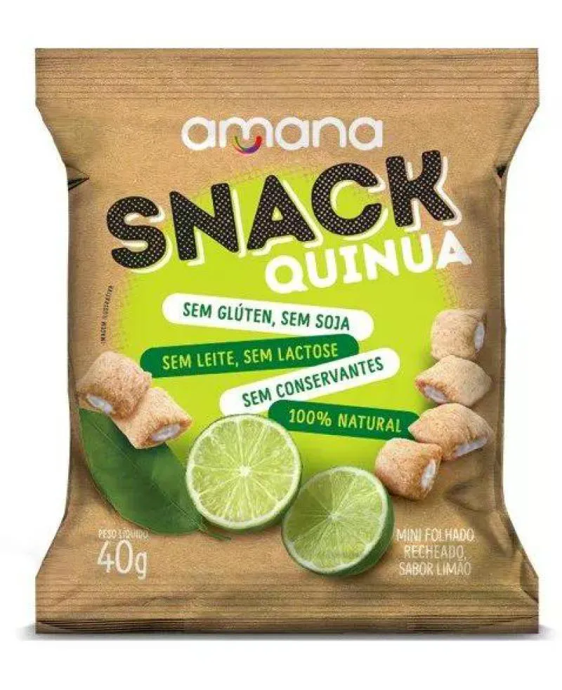 AMANA SNACK LIMãO 40G