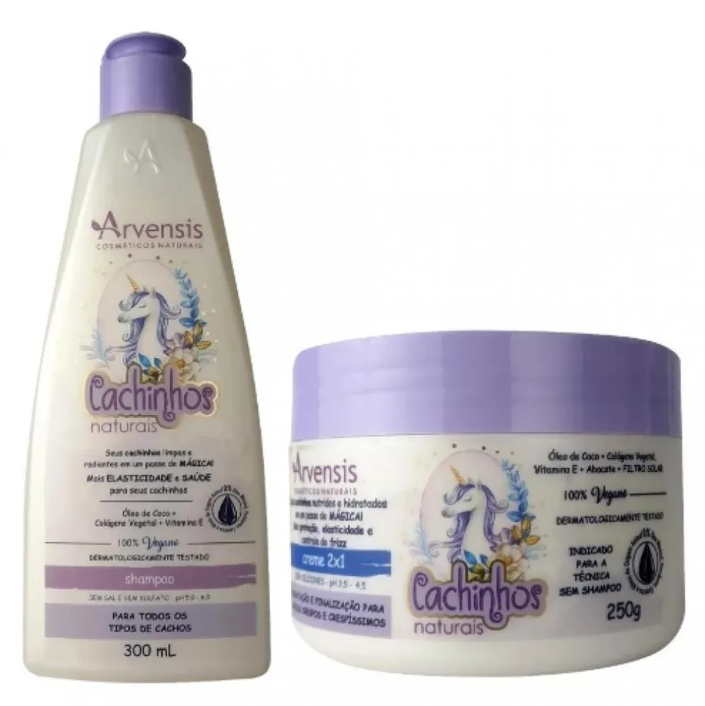 KIT CACHINHOS ARVENSIS SHAMPOO+MáSCARA
