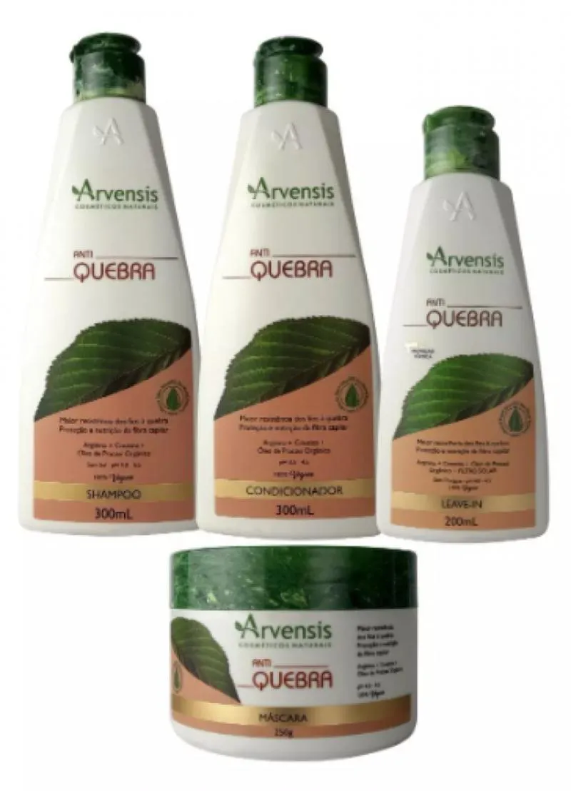 KIT ARVENSIS SH COND 300ML MáSCARA LEAVE-IN ANTI QUEBRA