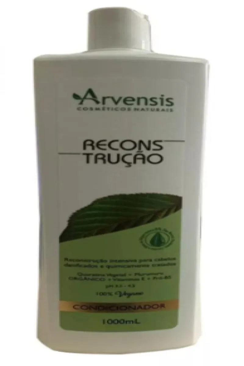 Condicionador Vegano Arvensis Reconstrutor 1000ml