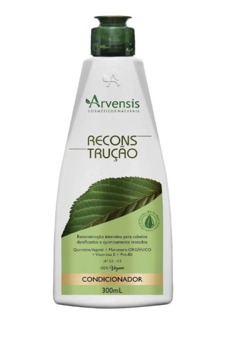ARVENSIS COSMéTICOS NATURAIS RECONSTRUçãO CONDICIONADOR 300ML