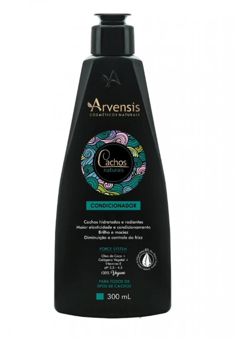 CONDICIONADOR CACHOS NATURAIS 300ML - ARVENSIS