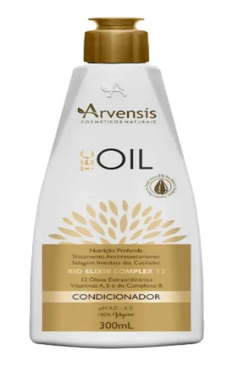 CONDICIONADOR TEC OIL NUTRIçãO PROFUNDA 300ML - ARVENSIS
