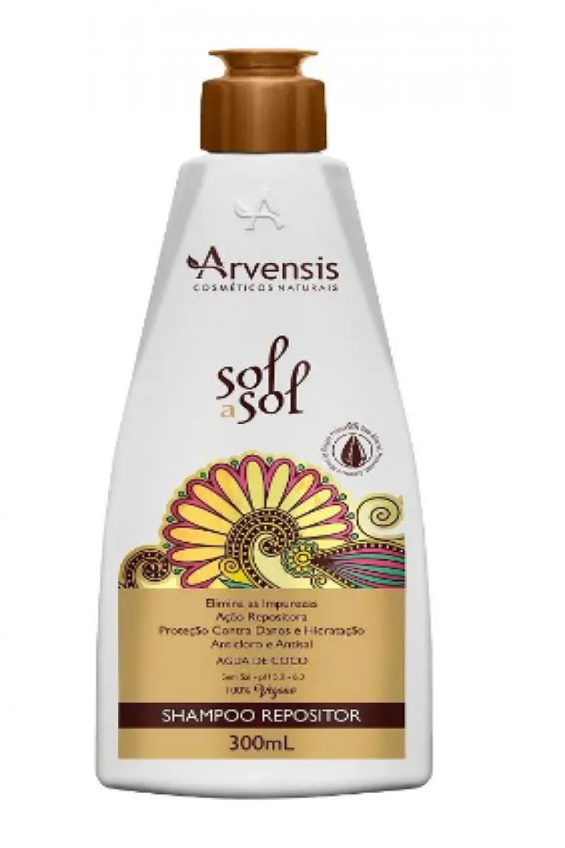 SHAMPOO REPOSITOR SOL A SOL 300ML - ARVENSIS