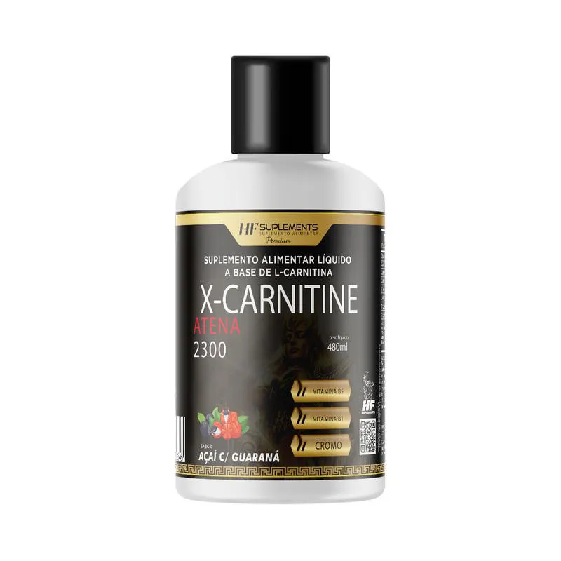 Carnitina HF Suplements L-Carnitine Atena 2300 Açaí com Guaraná 480ml