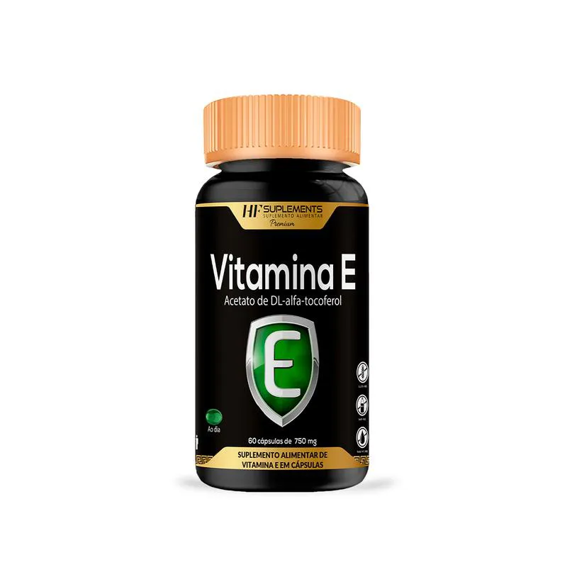 VITAMINA E 400UI ALFA TOCOFEROL 60 CAPS HF SUPLEMENTS