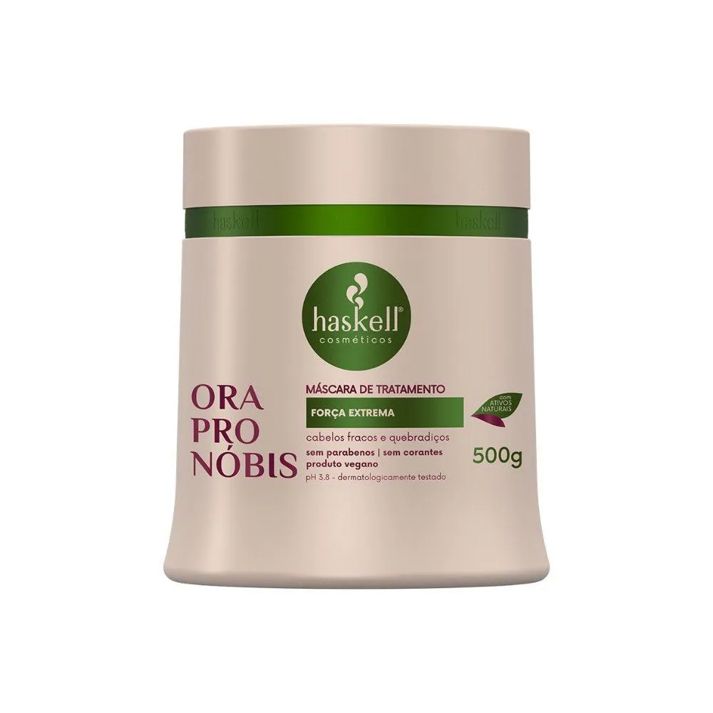MáSCARA HIDRATANTE HASKELL ORA PRO NóBIS 500GR