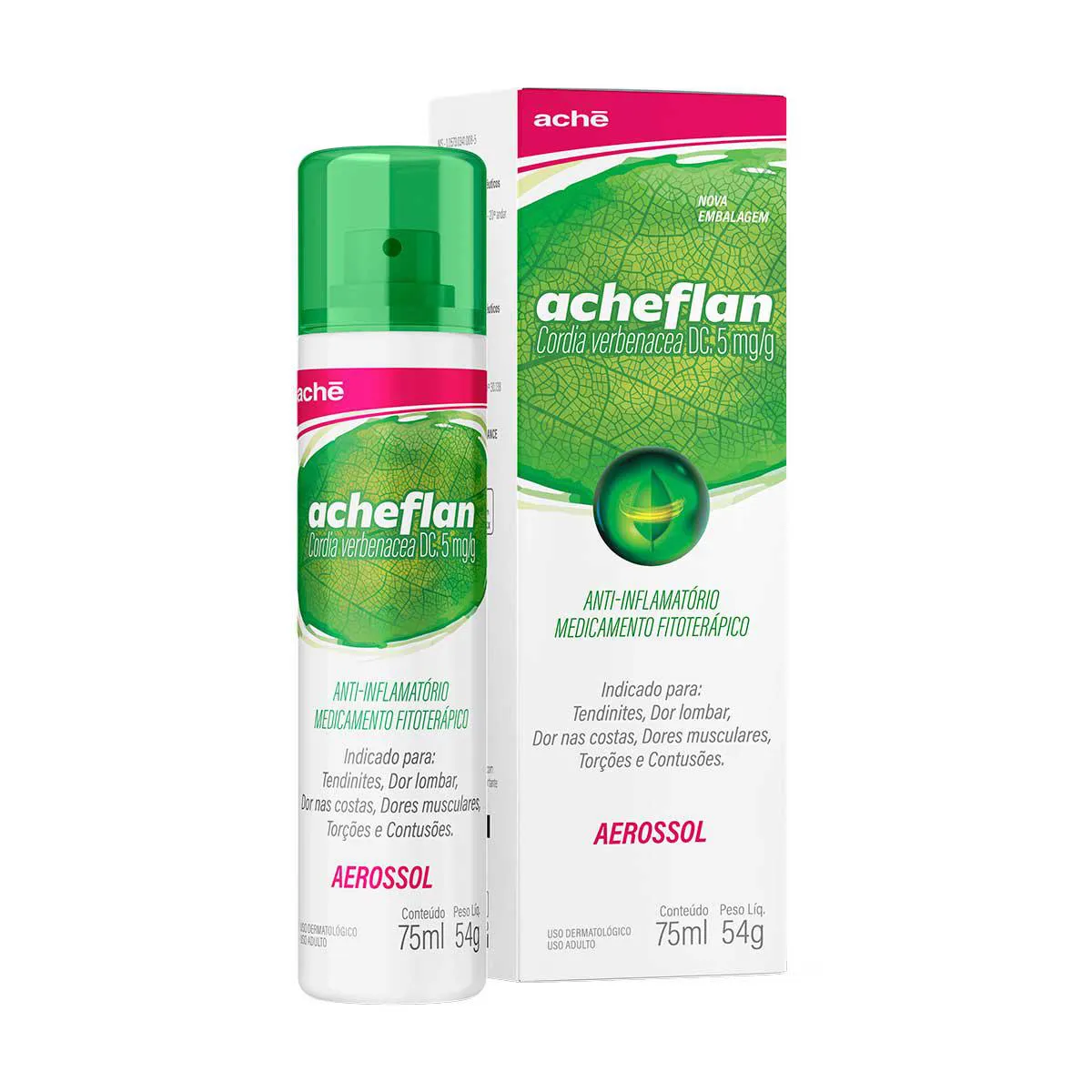 Acheflan Cordia Verbenacea DC 5mg/g Aerossol 75ml