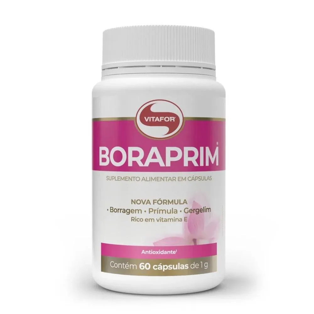 BORAPRIM VITAFOR 60 CáPSULAS 1000MG