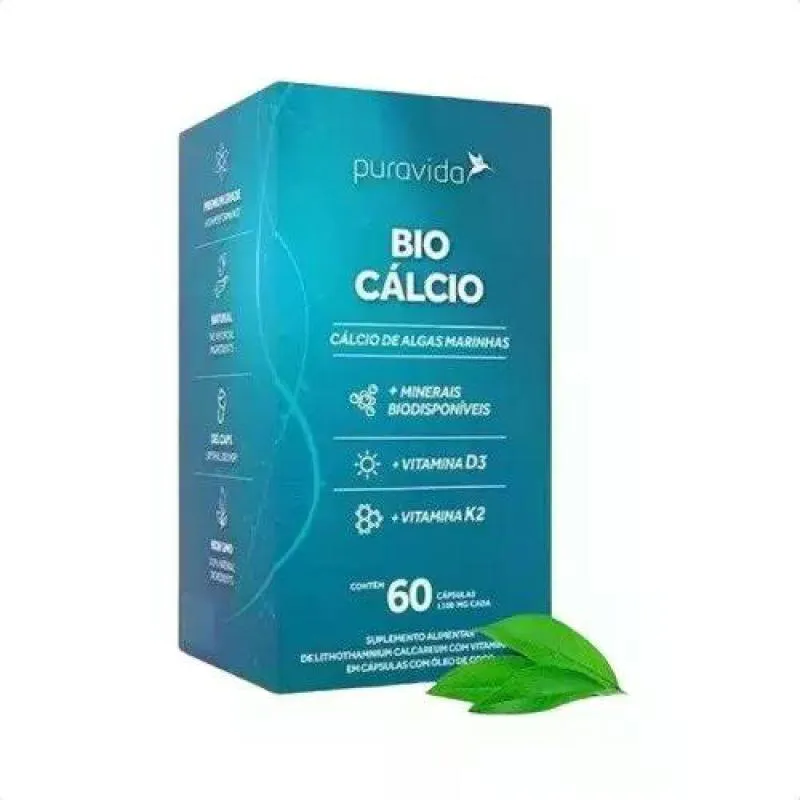BIO CALCIO PURAVIDA 60 CáPSULAS