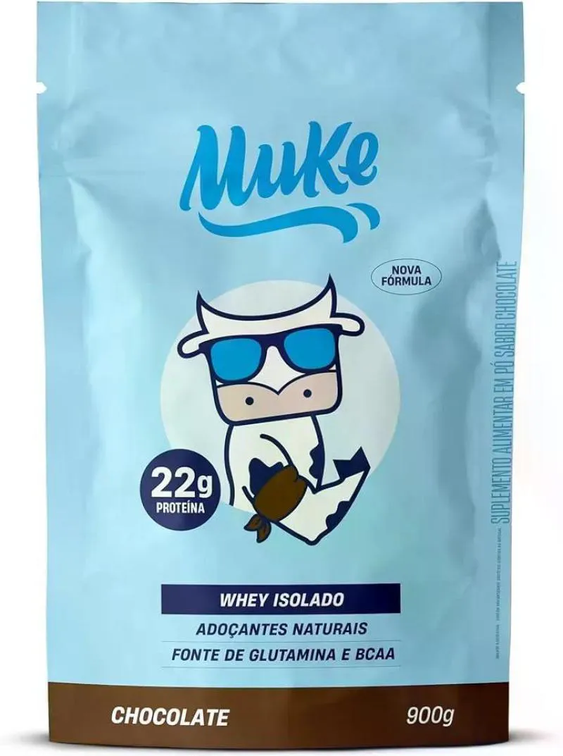 PROTEINA MAIS MU MUKE CHOCOLATE REFIL 900G