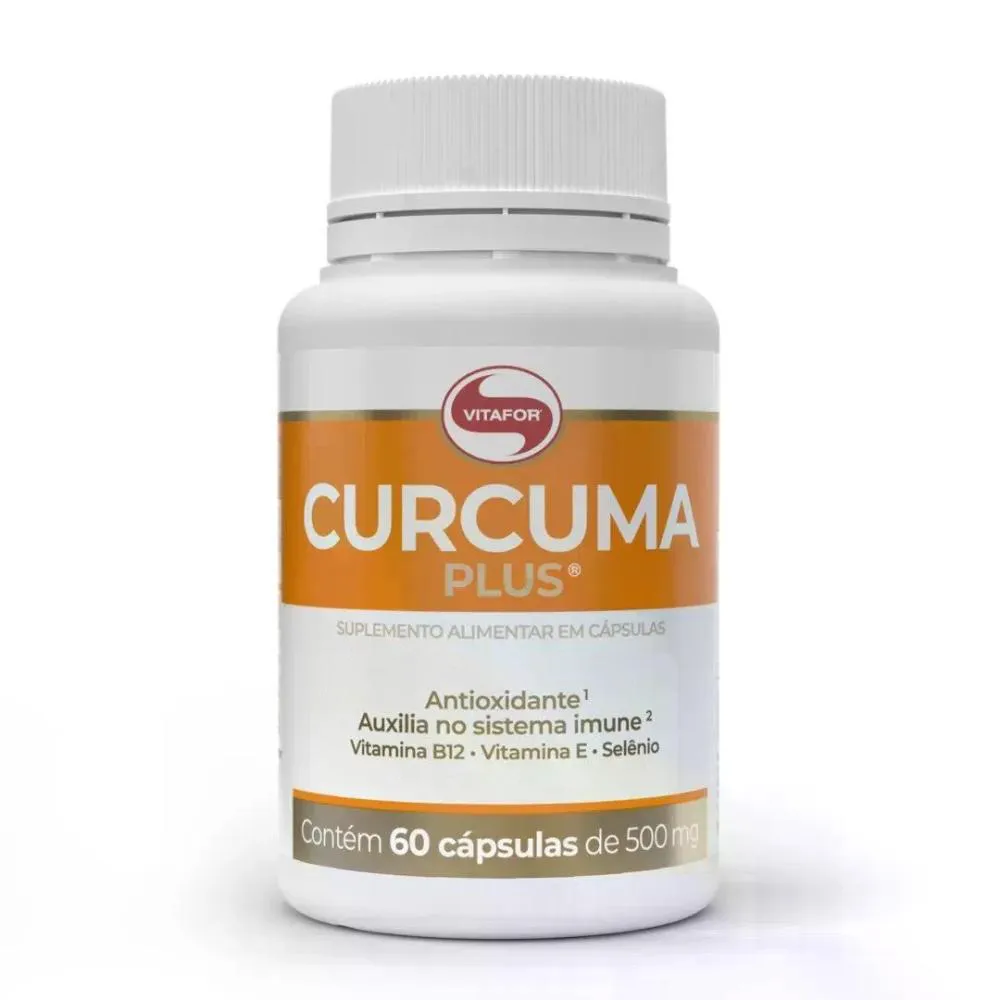 CURCUMA PLUS VITAFOR 60 CáPSULAS 500MG